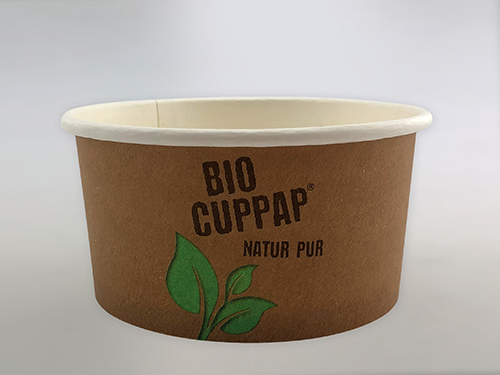 Pappbecher BioCupPap 580 580ml randvoll, Ø132mm, H65mm 