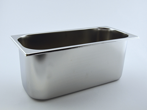 Edelstahl-Eisbeh. 360x165x150 