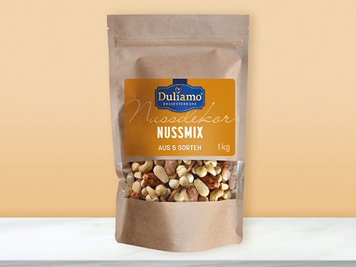 DULIAMO Nussmix 5 Sorten (kara5x1kg-Beutel Mandel Cashew- H
