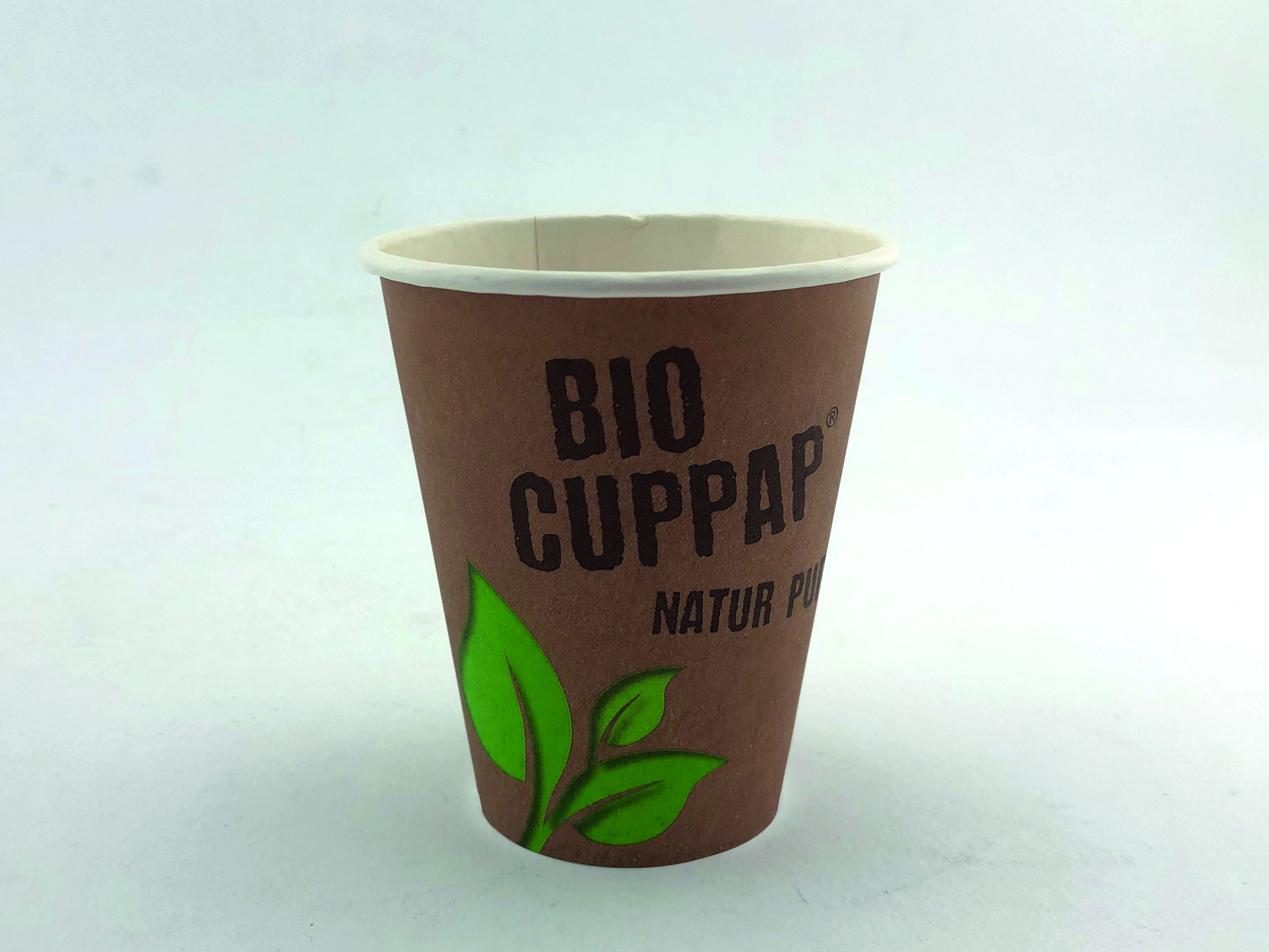 Bio CupPap Hot 200 (8oz) einwa260ml randvoll, Ø80mm, H91mm 