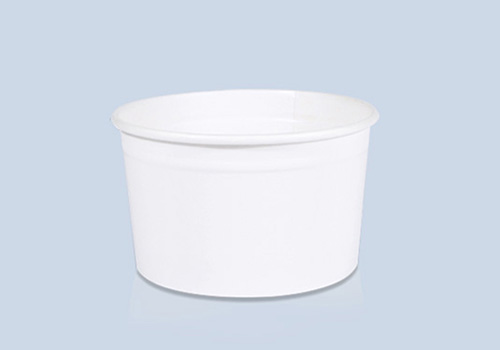 weiße Pappbecher W100H (GE-7) 100ml randvoll, Ø65mm, H51mm 