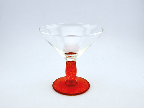 Glas G2-1022R 450ml rot H16cm/Ø16cm 