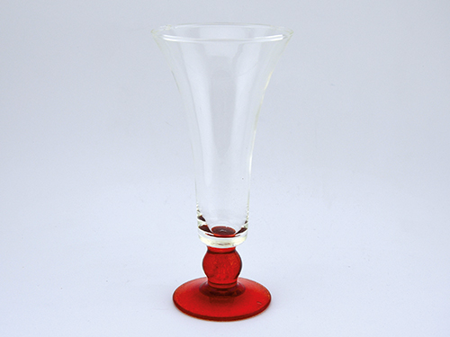 Glas G2-1028R 450ml rot H24,5cm/Ø11,5cm 