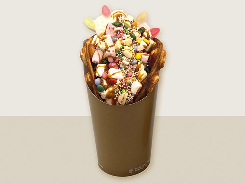 Bubble-Cup maxi, uni-Kraft-braØoben 80mm, Øunten 60mm, H130m