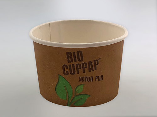 Pappbecher BioCupPap 300 (ca. 300ml randvoll, Ø97mm, H60mm 