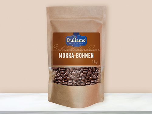 DULIAMO Mokkabohnen Schokolade6x1kg-Beutel 
