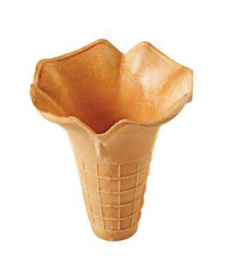 Waffel Becher Magnolia 0530 162-Stk./Krt. Ø85x100mm 