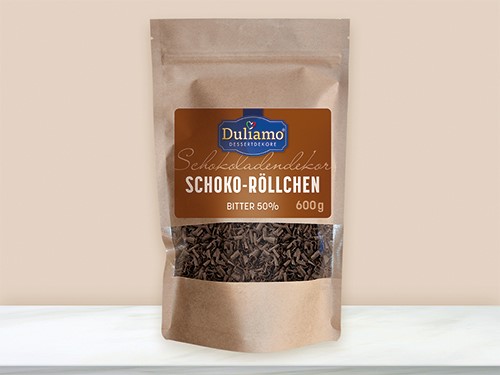 DULIAMO Schoko-Röllchen bitter5x0,6kg-Beutel 