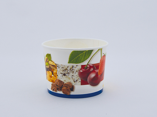 Eisbecher CupPap Light GE-9 Fca. 140ml randvoll, Ø73mm, H53