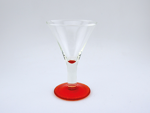 Glas G2-1228R 300ml rot H18,5cm/Ø13cm 