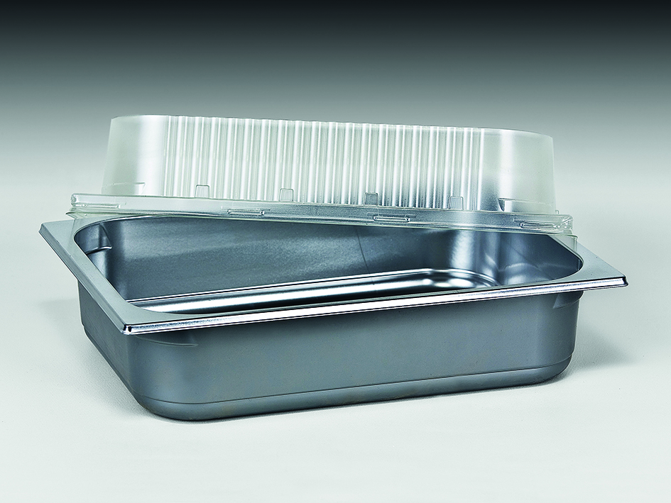 Eisbehälter flach 5,5l rPET si360x250x80 104-Stück/Krt 