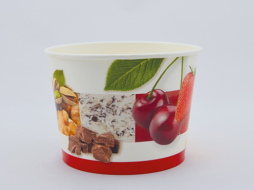 Eisbecher CupPap Light GE-4M Fca. 500ml randvoll, Ø110mm, H7