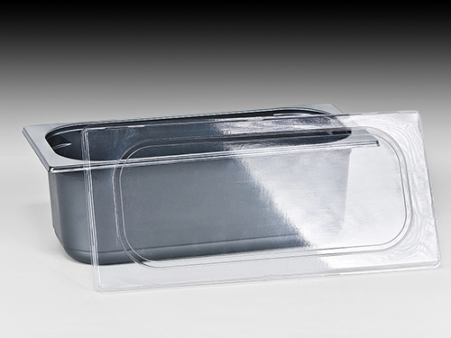 Eisbehälter 5l rPET silber-gra360x165x120 84-Stück/Krt. 