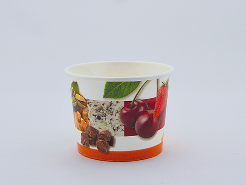 Eisbecher CupPap Light GE-71 ca.170ml randvoll, Ø79mm, H55m