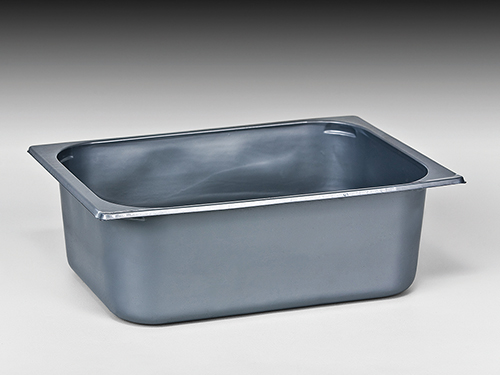 Eisbehälter flach 8,5l PS grau360x250x120 74-Stück/Krt. 