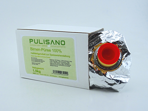 PULISANO Williams Birnen-Püree8x1,5kg-Beutel 